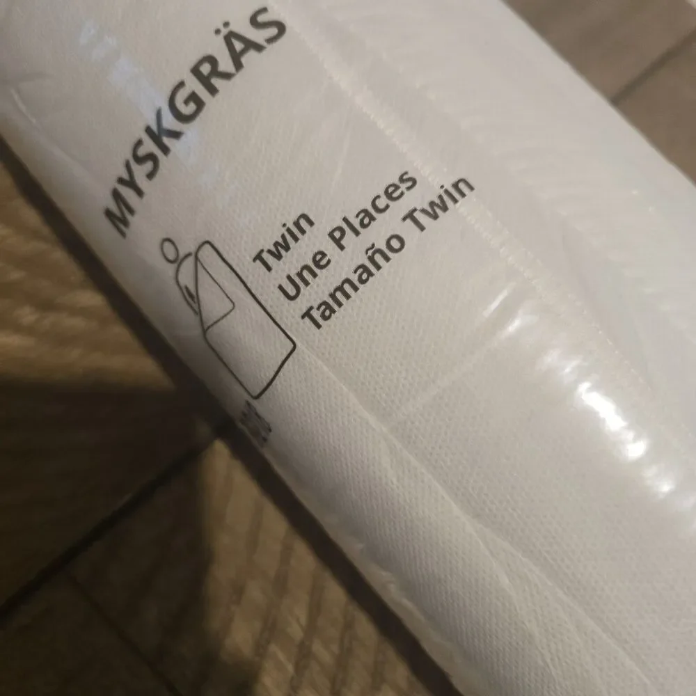 IKEA MYSKGRAS Comforter Cooler Insert TWIN White 402.718.91 64 x 86 Summer Duvet